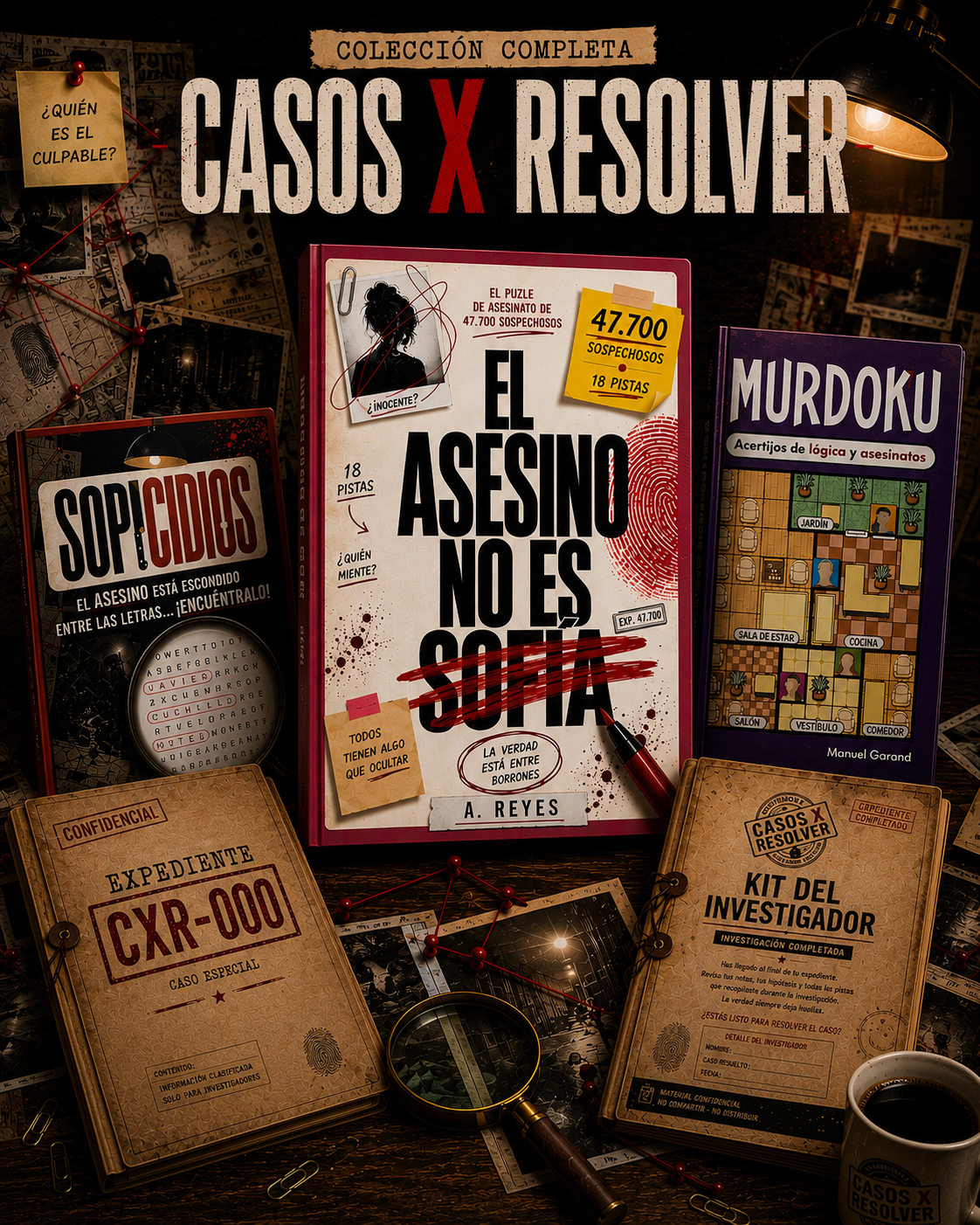 El Asesino no es Sofia + 4 BONOS EXCLUSIVOS